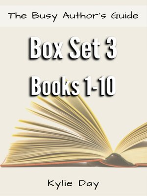 cover image of The Busy Author's Guide Box Set 3